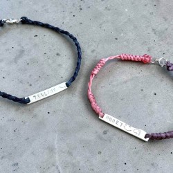 金工課程 純銀手環 (銀牌手繩)