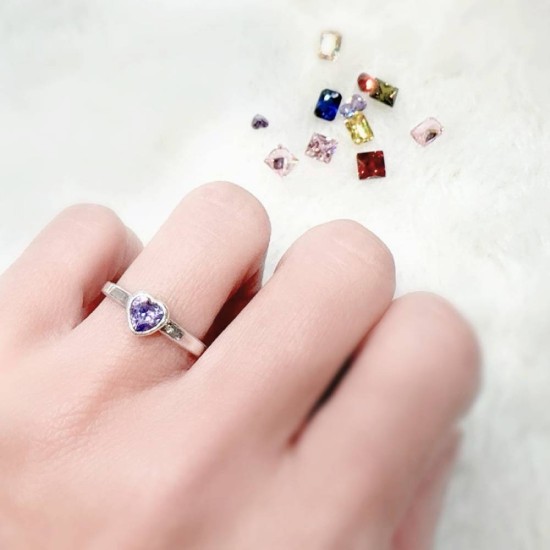 銀黏土課程 銀黏土寶石戒指 純銀戒指 銀黏土戒指 手作戒指