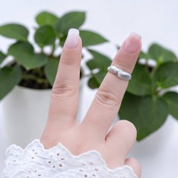 銀黏土課程 指紋戒指