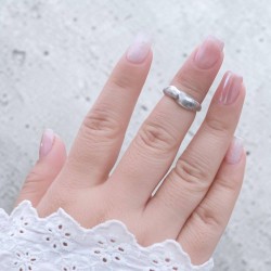 銀黏土課程 指紋戒指