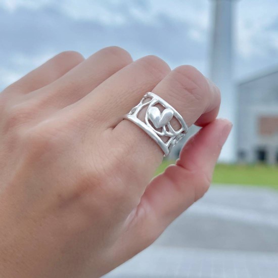 銀黏土課程 銀黏土戒指 純銀戒指 銀黏土戒指 手作戒指