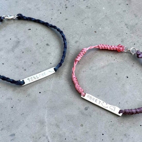 金工課程 純銀手環 銀牌手繩 手環 手鍊diy 手鍊手作