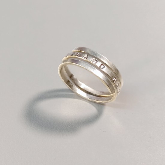 金工課程 手作戒指 純銀戒指