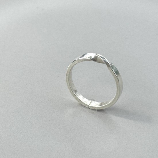 金工課程 手作戒指 純銀戒指 莫比烏斯