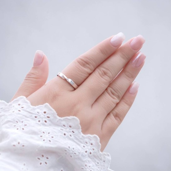 金工課程 手作戒指 純銀戒指 莫比烏斯