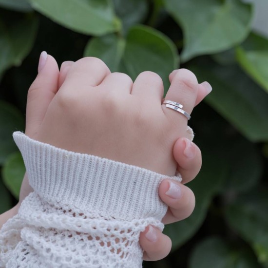 純銀戒指 金工課程 手作戒指