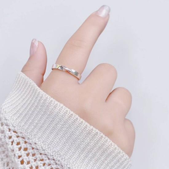 金工課程 手作戒指 純銀戒指 莫比烏斯