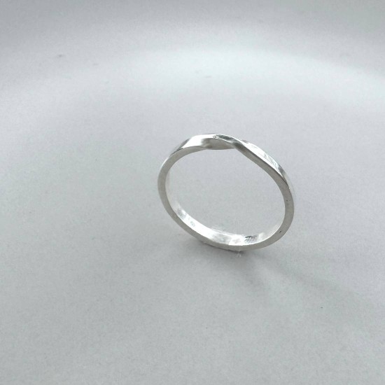 金工課程 手作戒指 純銀戒指 莫比烏斯