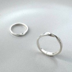金工課程 手作戒指 (莫比烏斯-情侶對戒)