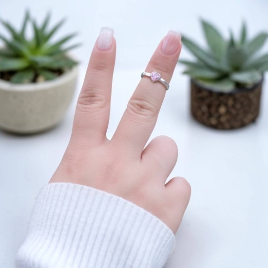 銀黏土課程 銀黏土寶石戒指 純銀戒指 銀黏土戒指 手作戒指