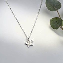 純銀項鍊 星星點點