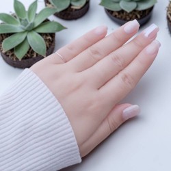 純銀戒指 尾戒 單圈