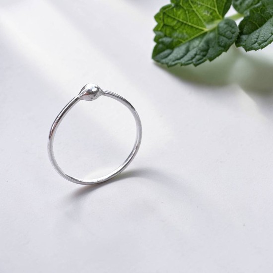 純銀戒指 手作戒指 尾戒