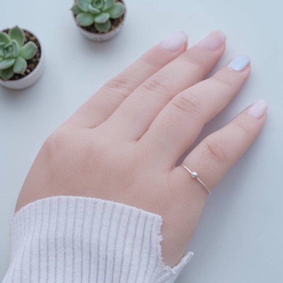 純銀戒指 手作戒指 尾戒