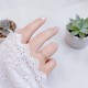 純銀戒指 手作戒指 尾戒 雙圈