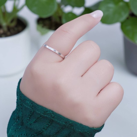 純銀戒指 手作戒指 尾戒 情侶對戒 龜山島