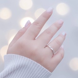 純銀戒指 莫比烏斯