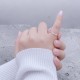 純銀戒指 手作戒指 尾戒 情侶對戒 莫比烏斯