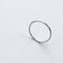 純銀戒指 尾戒 單圈