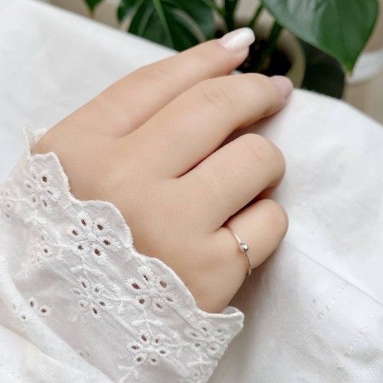 純銀戒指 手作戒指 尾戒